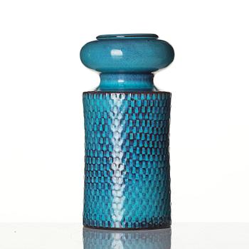 Stig Lindberg, a stoneware vase, Gustavsberg Studio 1964.