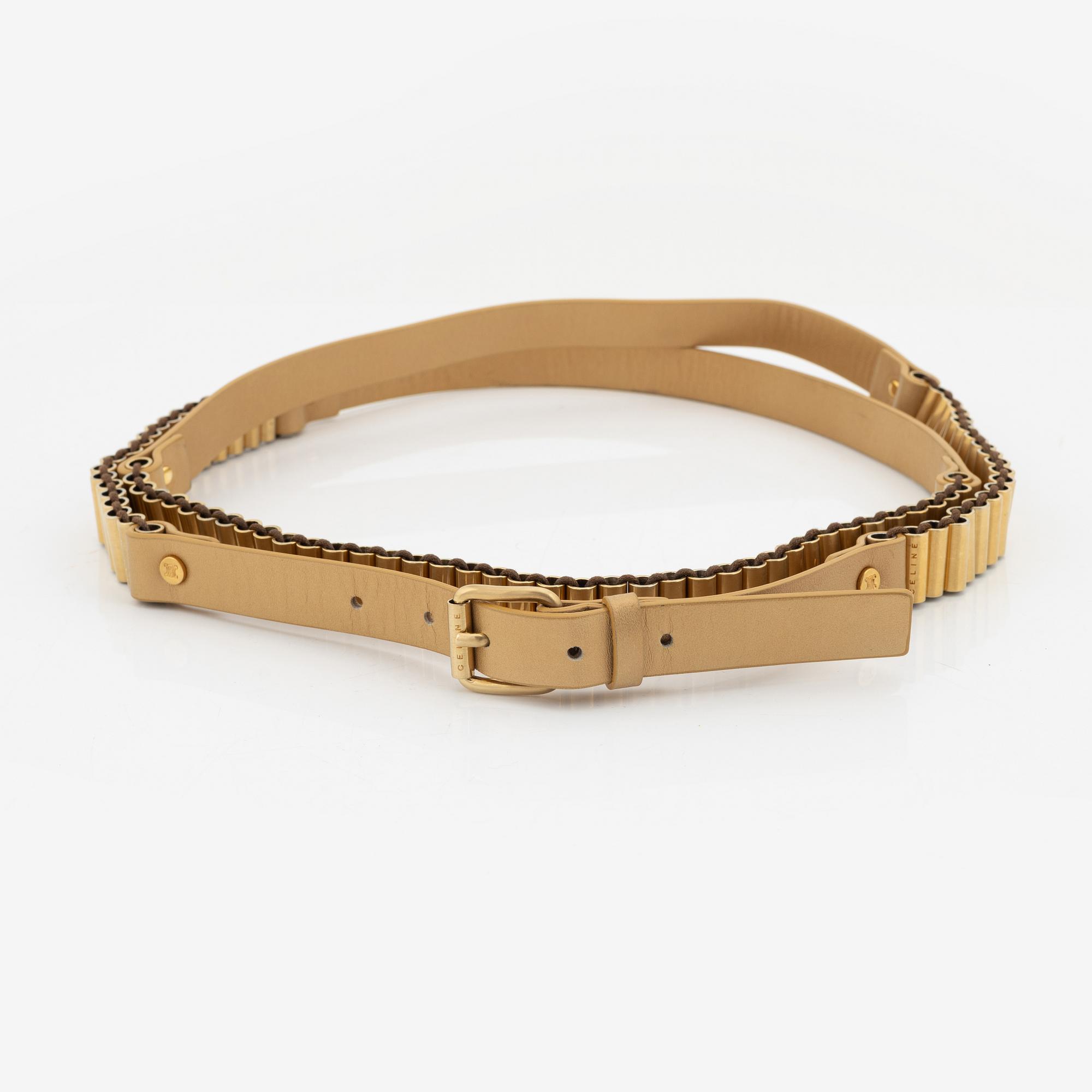 Céline, skärp, storlek 70.