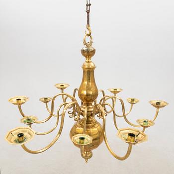 Chandelier, Baroque style, first half of the 20th century.