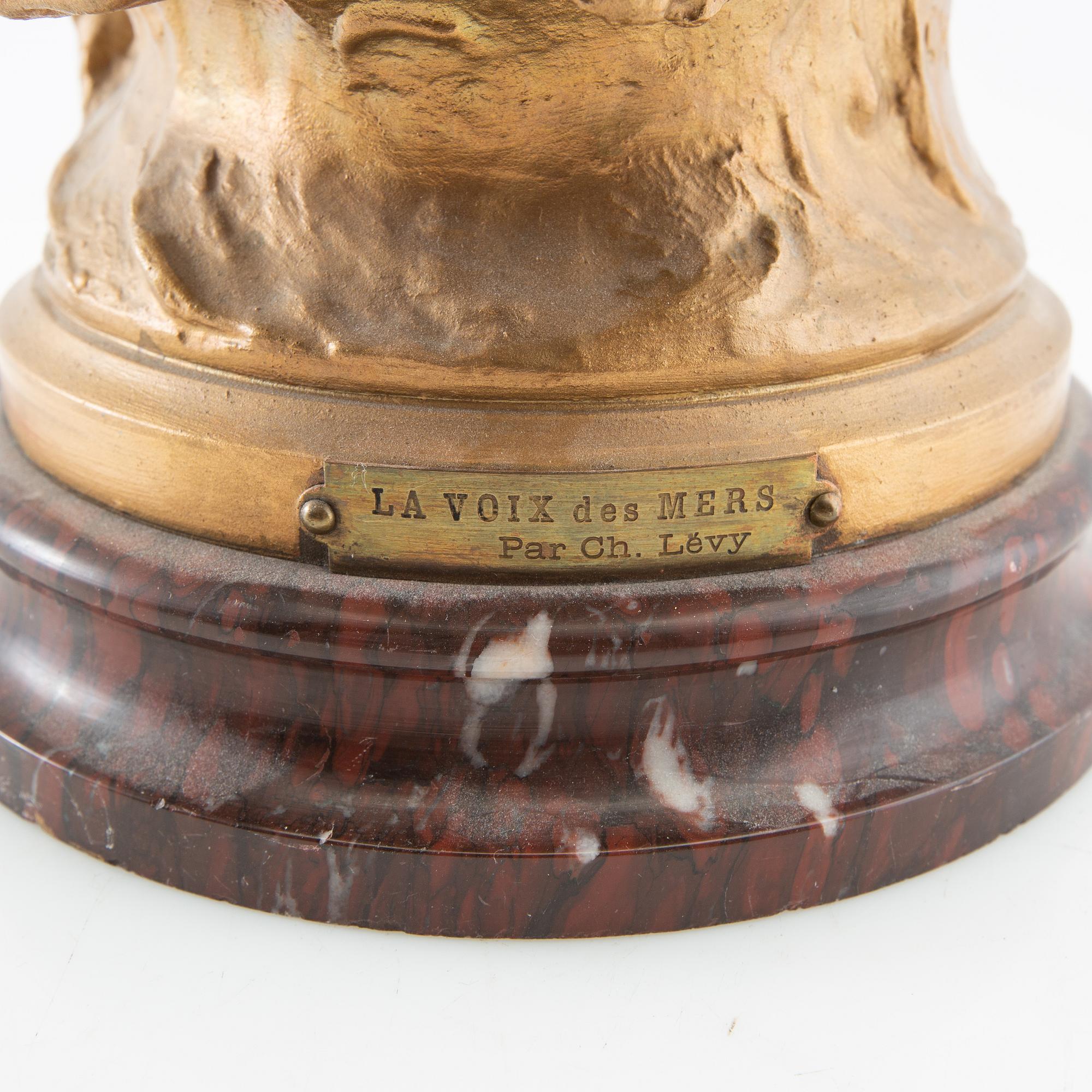 Charles Octave Levy, efter skulptur "La voix des Mers".