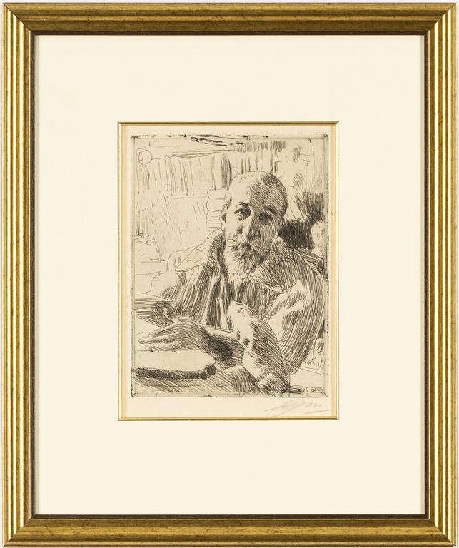 Anders Zorn, "Anatole France".