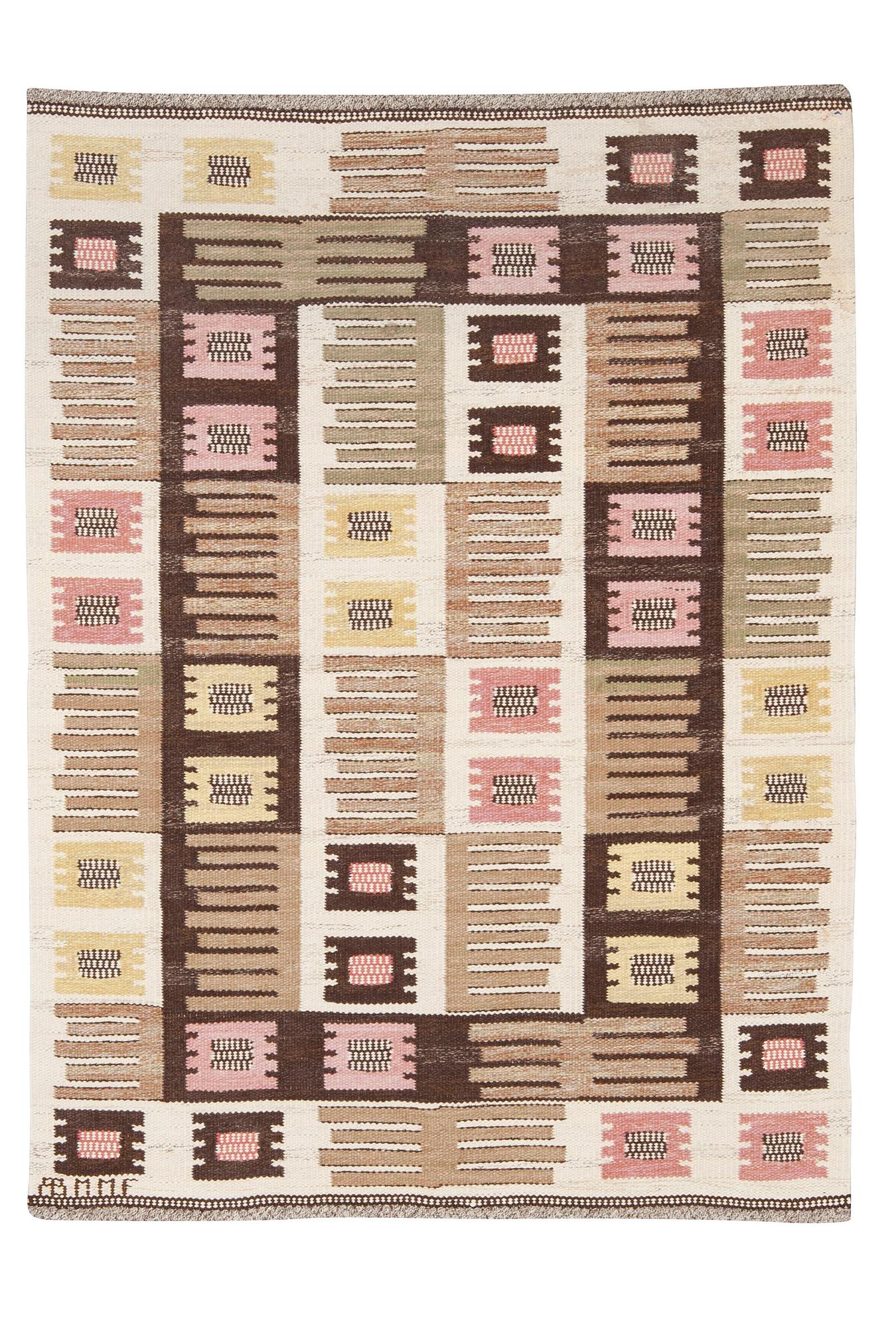 MATTA. "Nyponblomman". Rölakan. 180,5 x 132,5 cm. Signerad AB MMF.