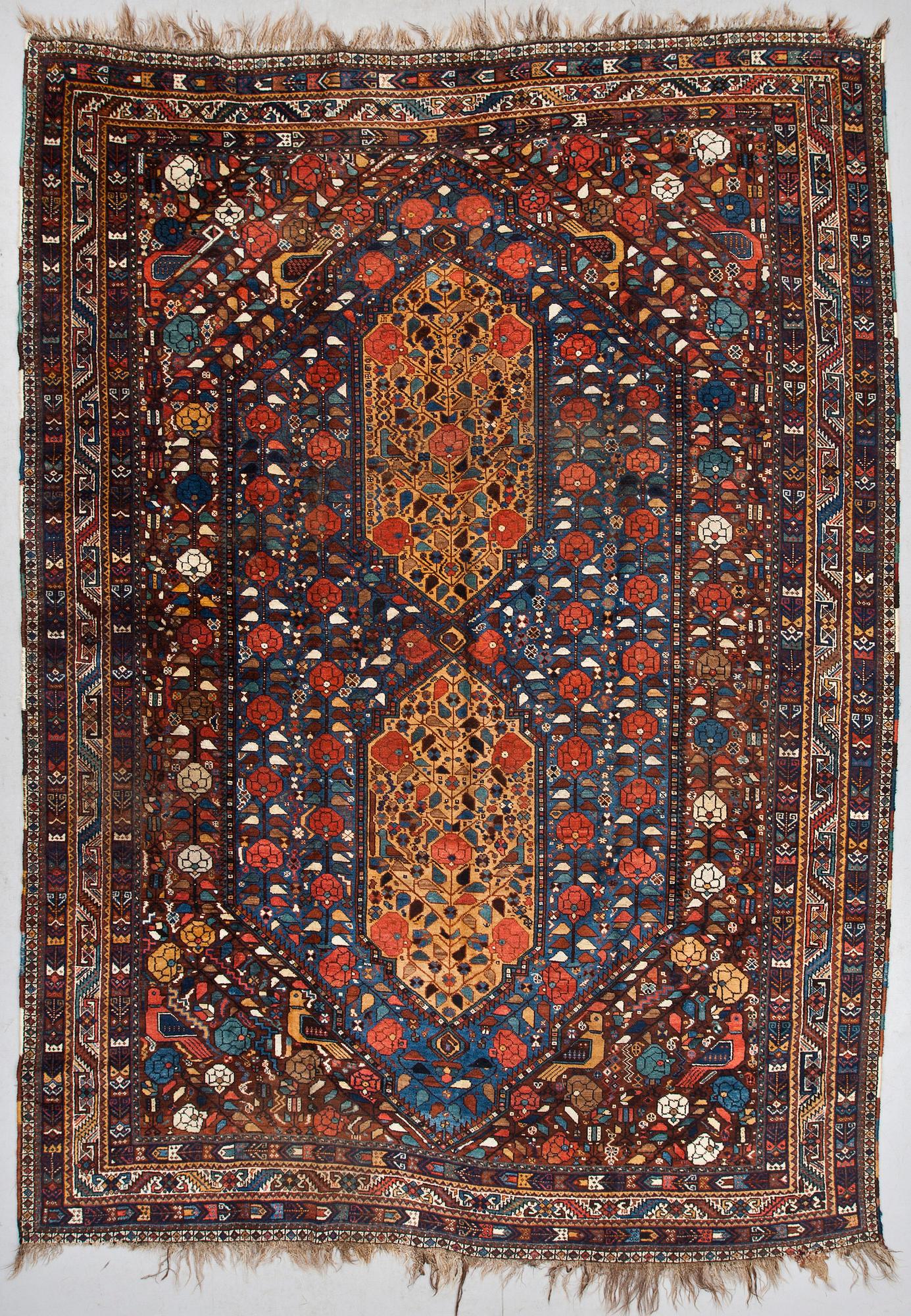 MATTA, semiantik, Shiraz/Kashgai, figural, ca 328 X 232 cm.