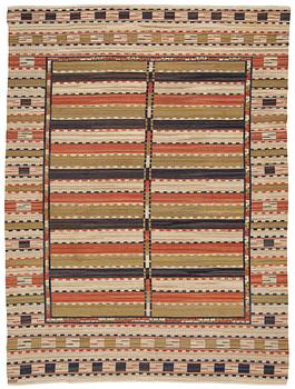 Märta Måås-Fjetterström, a carpet, "Sommarmattan", flat weave, ca 344 x 258 cm, signed MMF.