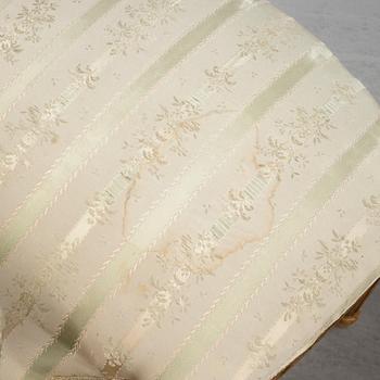 Soffa samt stolar, gustaviansk stil 1800-talets slut.