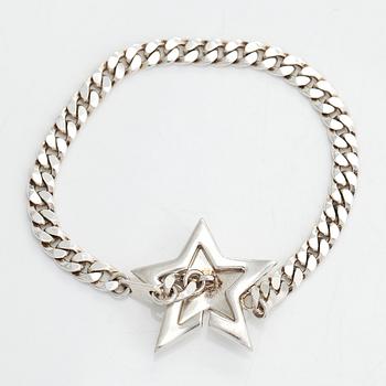Chanel, a sterling silver (925) bracelet.