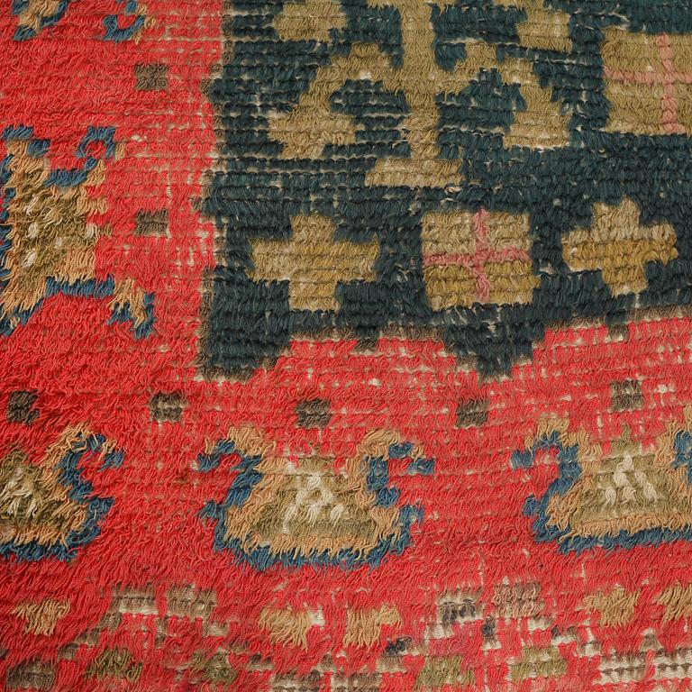 A wedding cover, dated 1817, 200 x 145 cm.