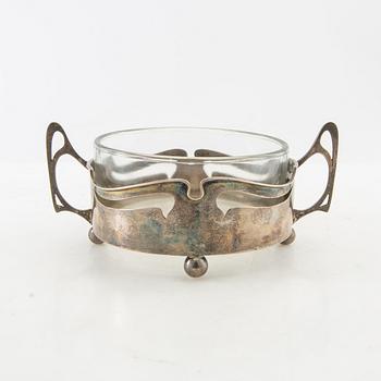 Confectionery bowl David Andersen & Co Stockholm early 20th century silver.