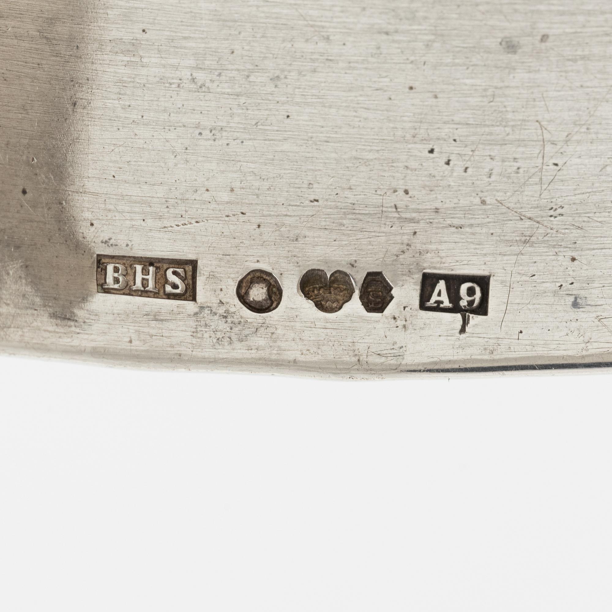 Armring, silver, Sörlings, Stockholm 1951.