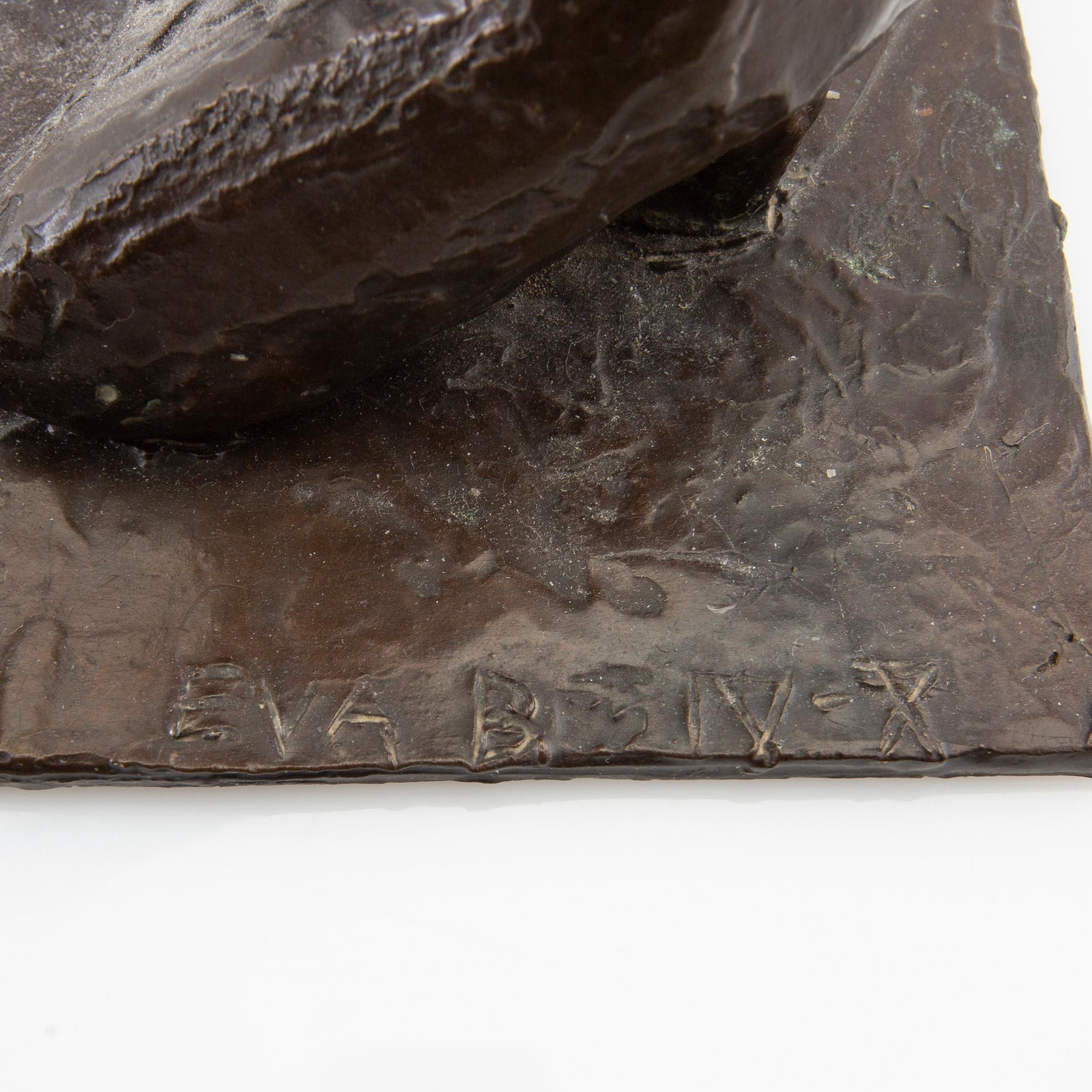 Eva Berggren, skulptur Mor och barn.