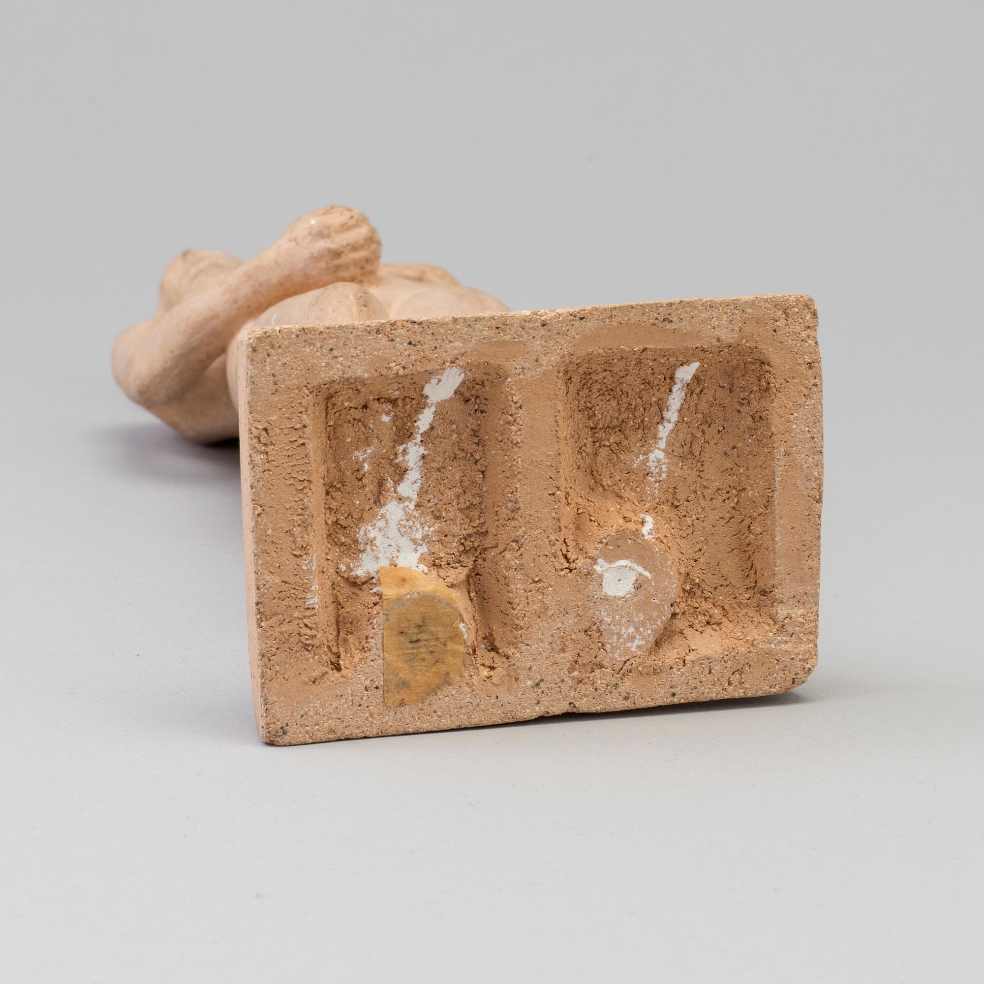 NILS MÖLLERBERG, skulptur, terrakotta, signerad N Möllerberg.