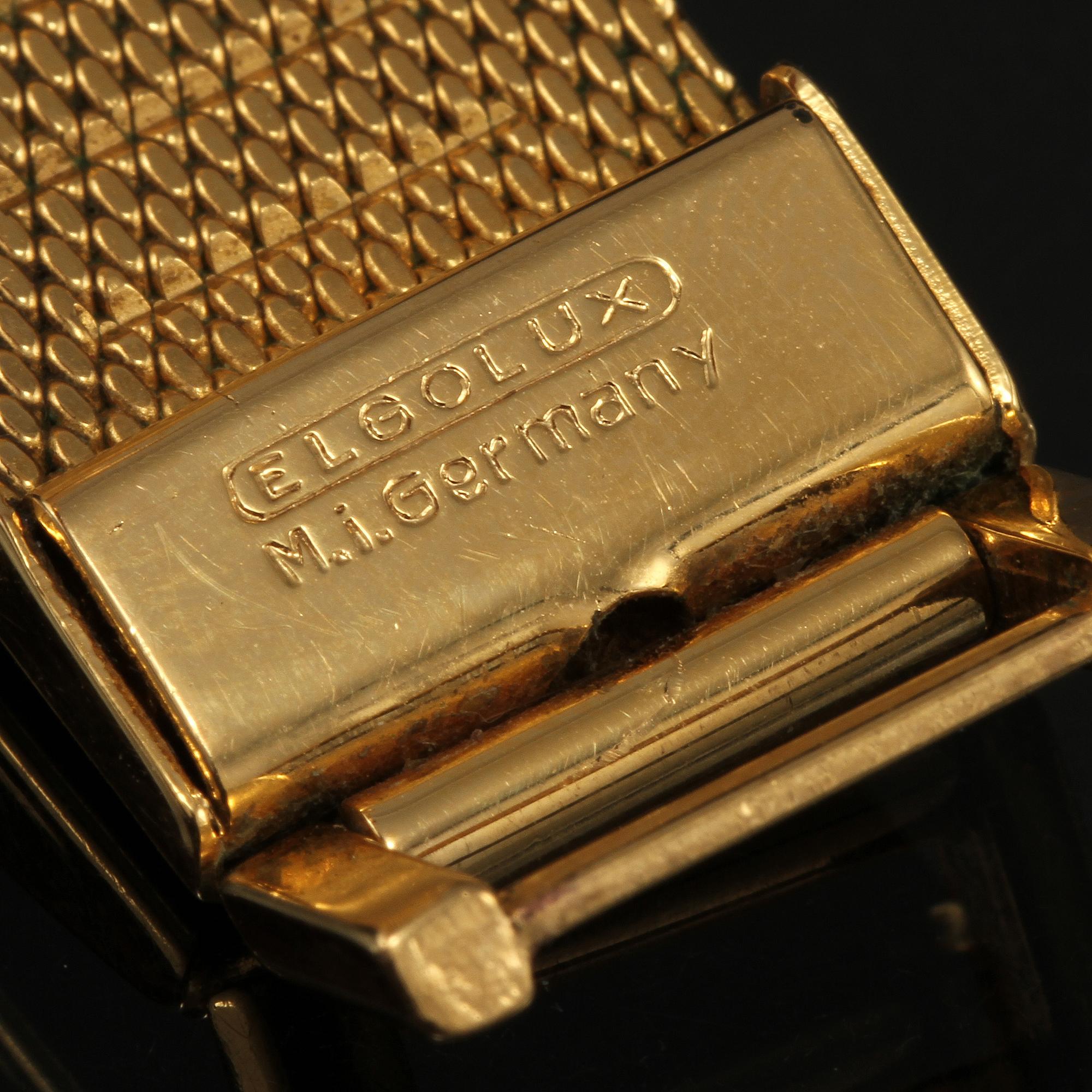ARMBANDSUR, 18 k guld med förgyllt armband, Certina, 1900-talets senare del.