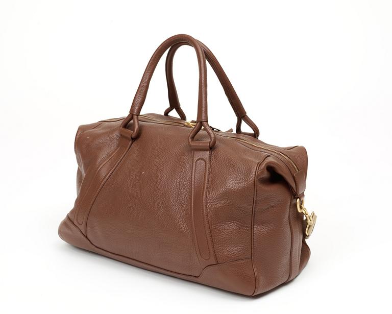A brown bag by Bally.