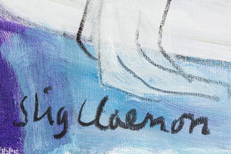 Stig Claesson, olja på duk, signerad Stig Claesson.