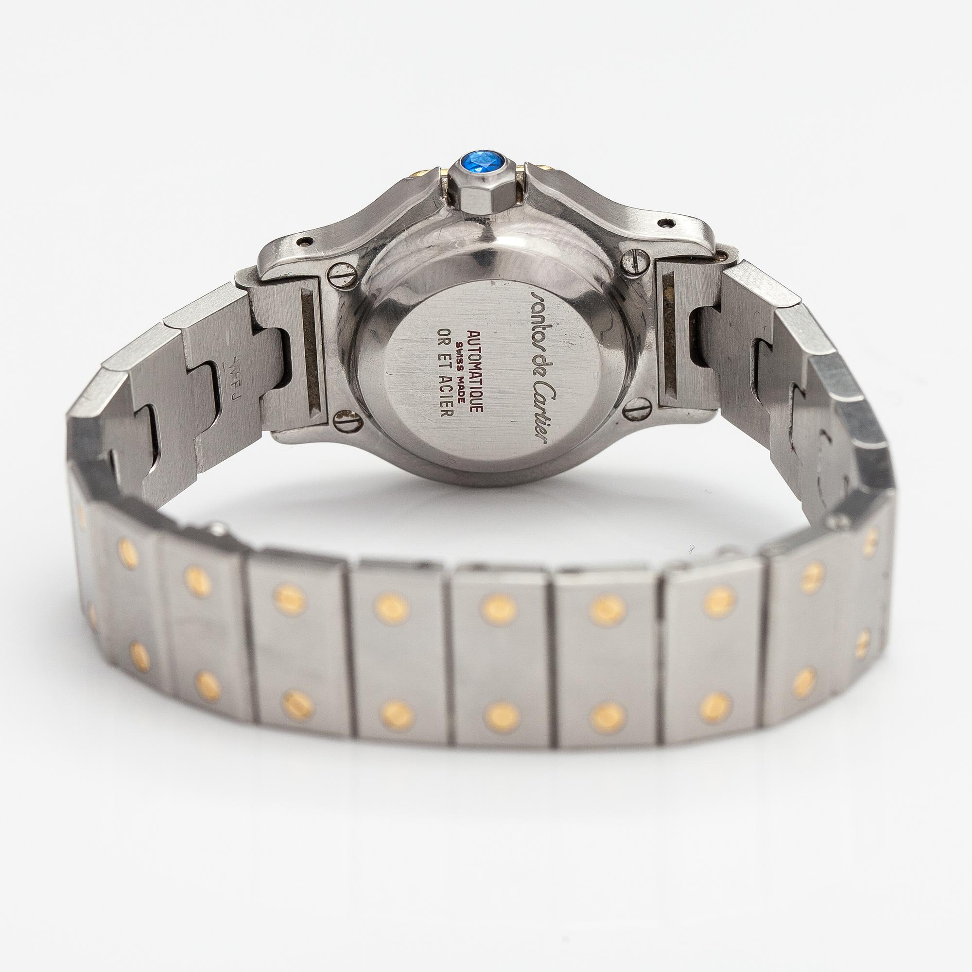 Cartier, Santos, wristwatch, 25 mm.