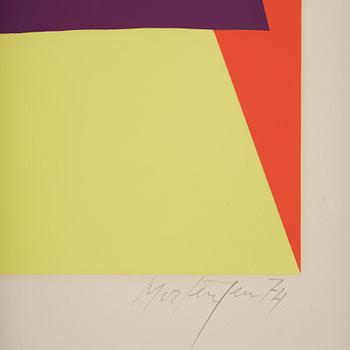 Richard Mortensen, Untitled from: "Hommage aux Prix Nobel" (The Nobel Prize Portfolio).