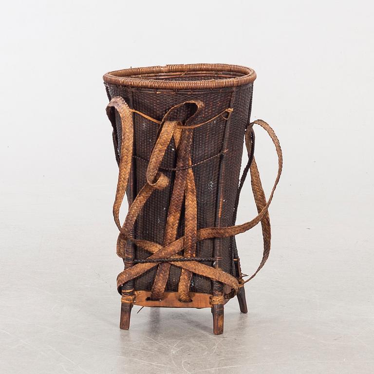 A late 19th century Vietnamese basket.