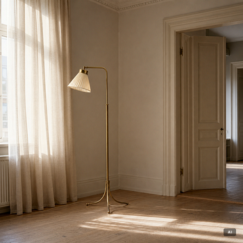 Josef Frank, A model 1842 floor lamp, Svenskt Tenn.