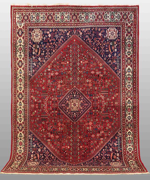 A carpet, Abadeh, around 305 x 205.