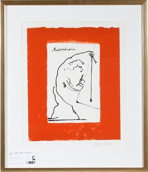 Peter Dahl · PETER DAHL, litografi, sign.