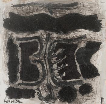 Ahti Lavonen, oil on canvas, laid on board, signed.