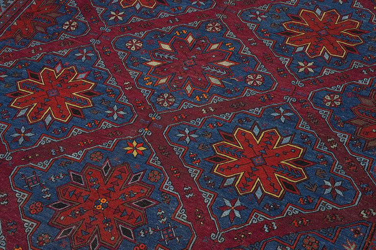 A semi-antique Sumak, probably Caucasian, c. 365 x 249 cm.