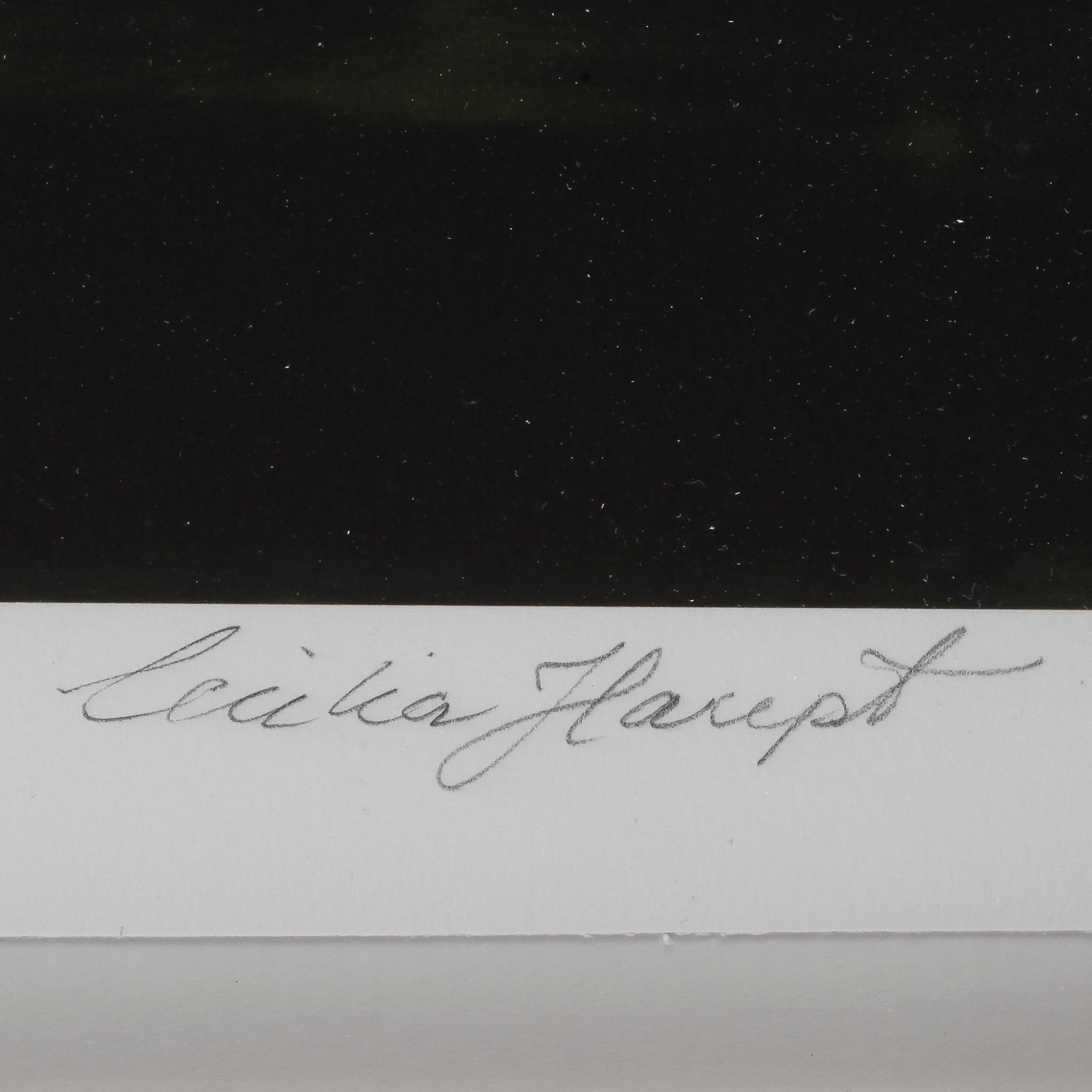 CECILIA HAUPT, gicleetryck, numr 1/50, signerad.