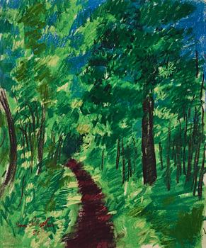 610. Inge Schiöler, The path to the sea.