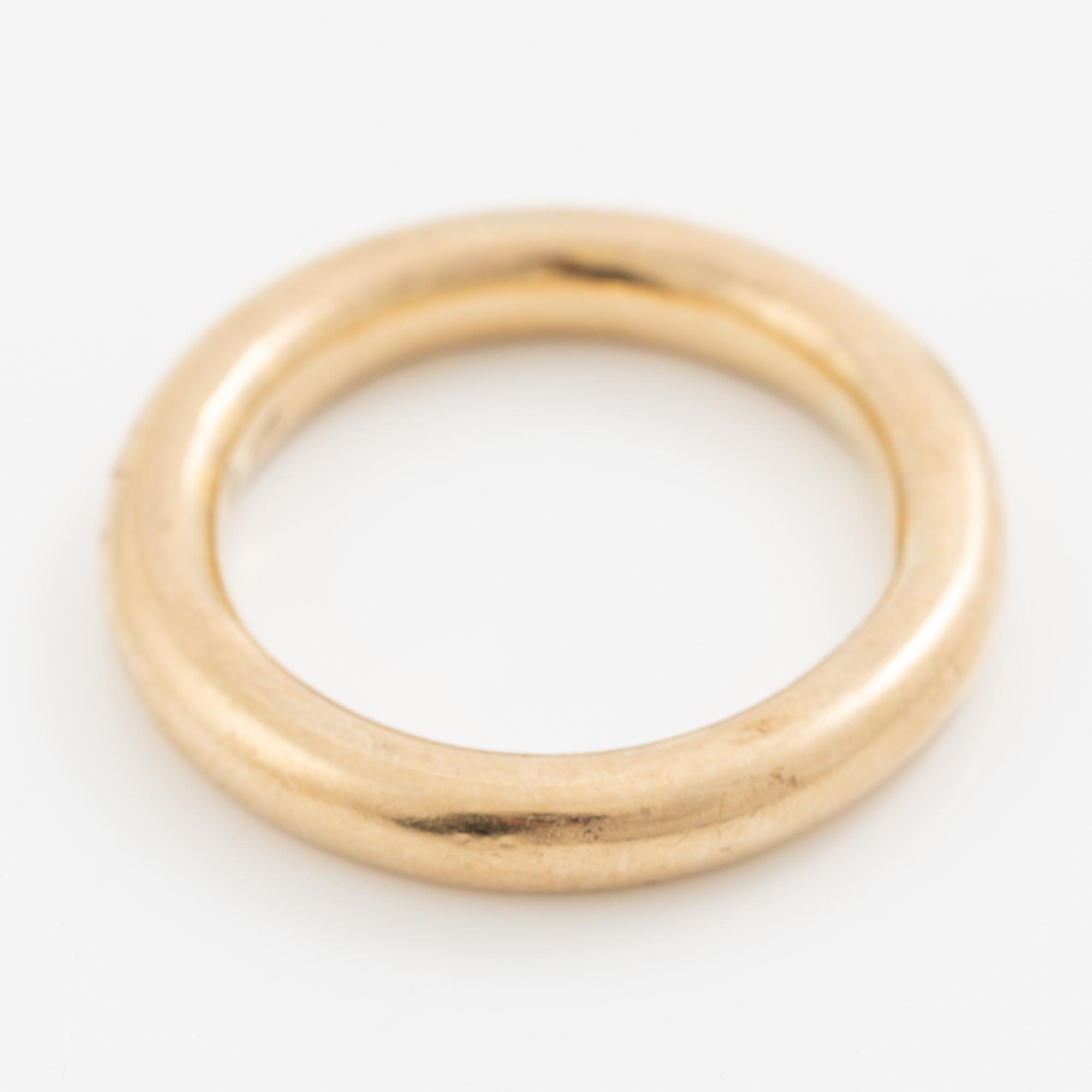 Ring 18K gold, Hindås Gold & Silversmith.