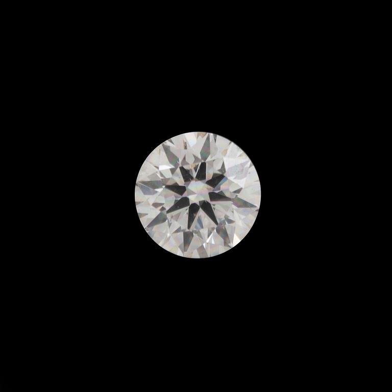 Lös briljantslipad diamant 0,30 ct med GIA dossier, "Triple X".