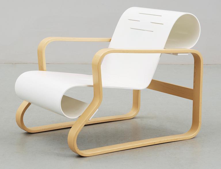 FÅTÖLJ, modell 41, "Paimio", Alvar Aalto för Artek, Finland, 1992.
