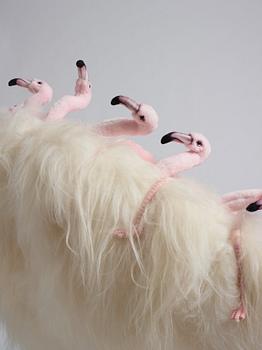 Alexis Verstraeten & Pauline Montironi, "Miss Flamingo" fåtölj, AP Collection, ed. AP1, Belgien 2017.