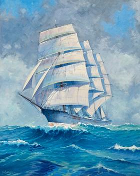 Alfred Collin, "THE TRAINING SHIP ABRAHAM RYDBERG".