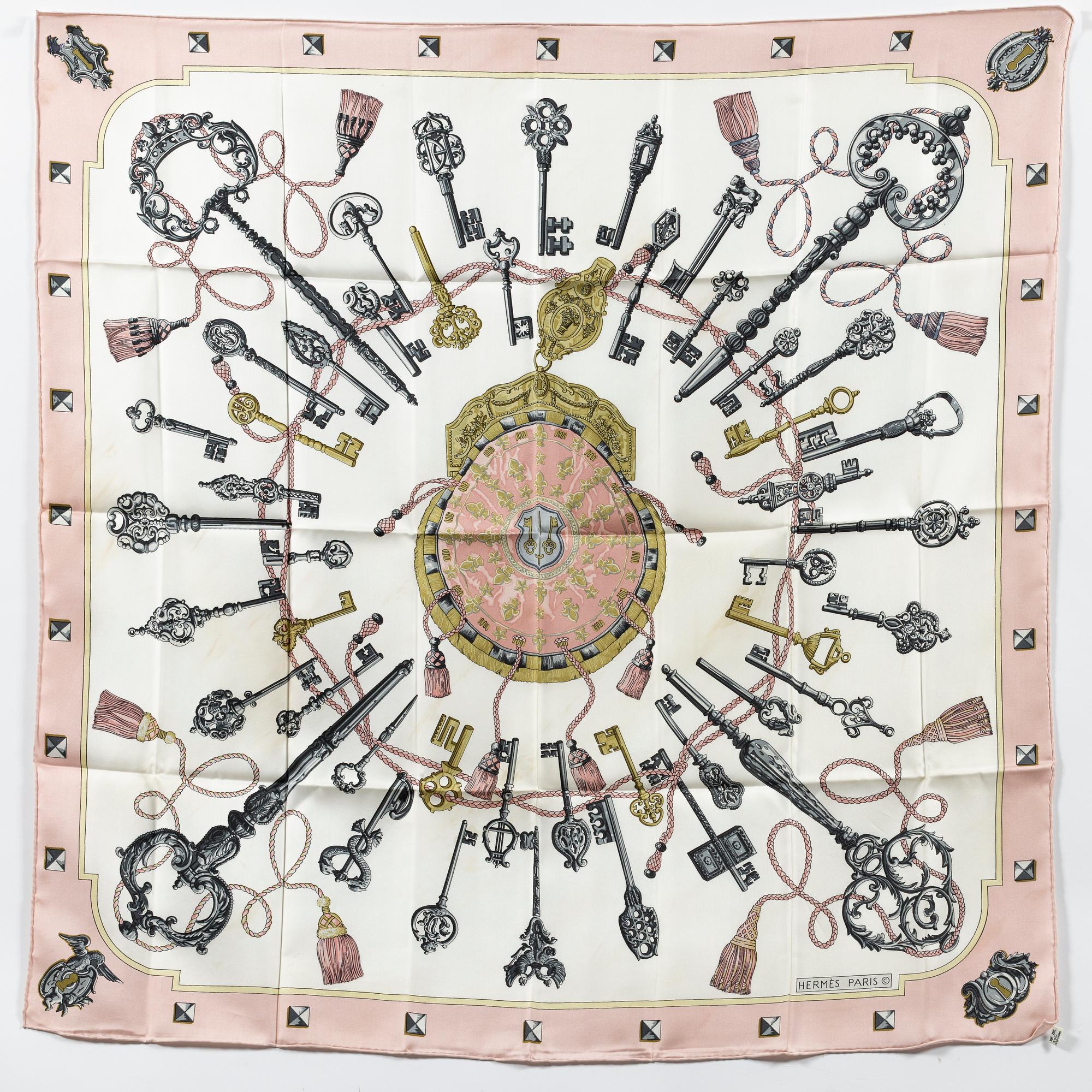 Hermès, Scarf, "The Keys".