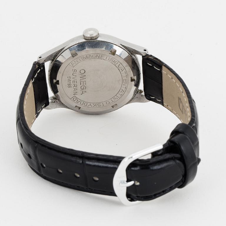 OMEGA, Suverän, armbandsur, 35,5 mm,