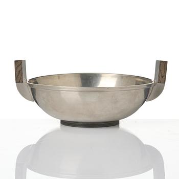Guldsmedsaktiebolaget (GAB), tobacco jar and bowl, Stockholm, 1930s.