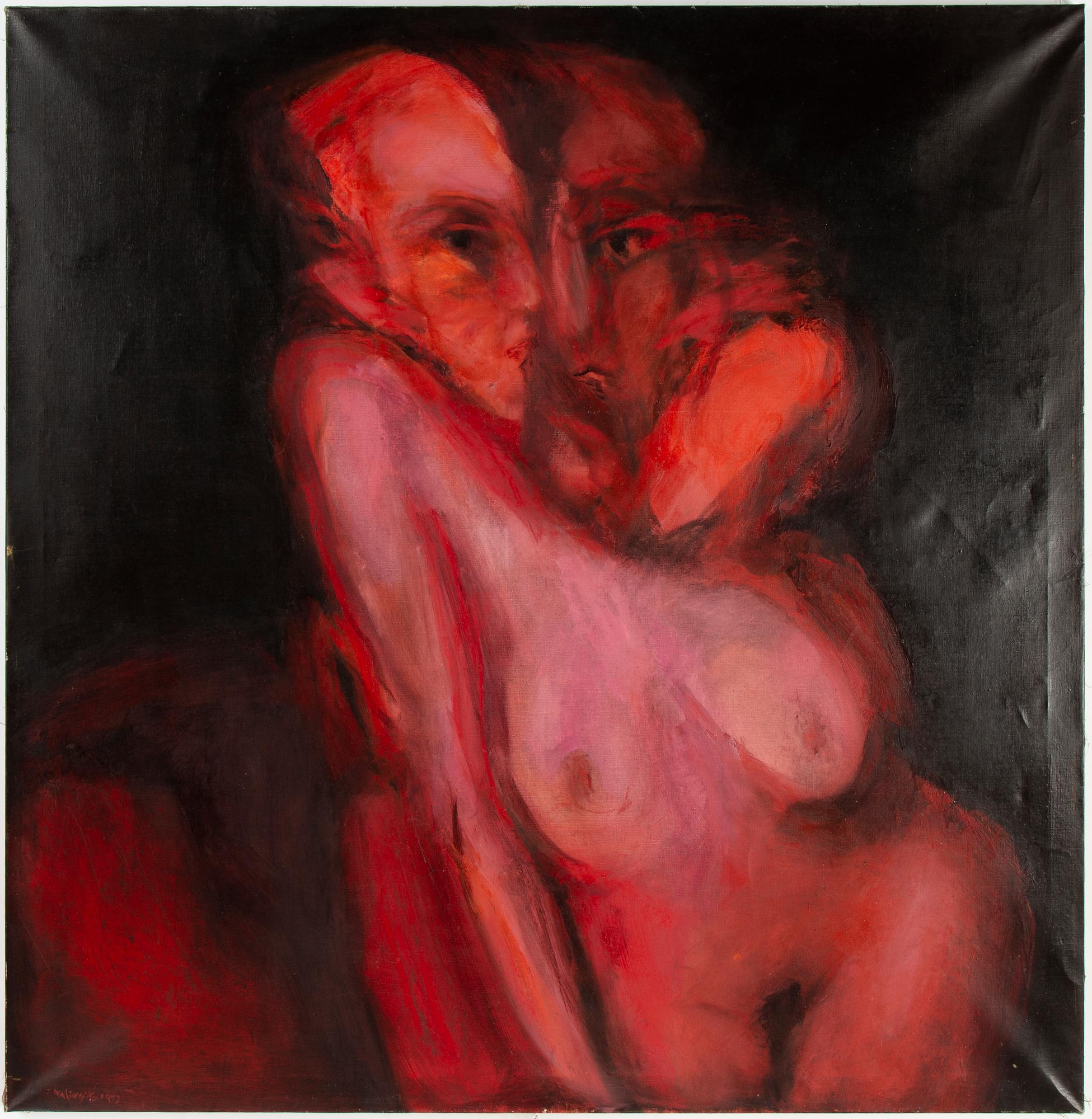 Jan Naliwajko, oil on canvas, signed and dated 1973.