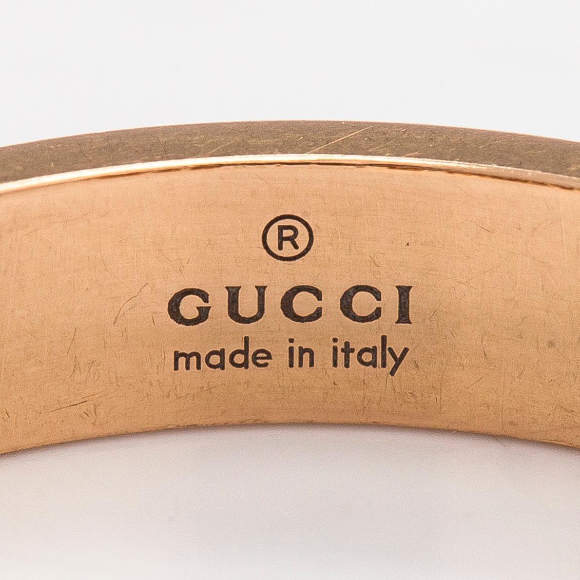 Gucci, sormus "Gucci Icon", 18K kultaa.