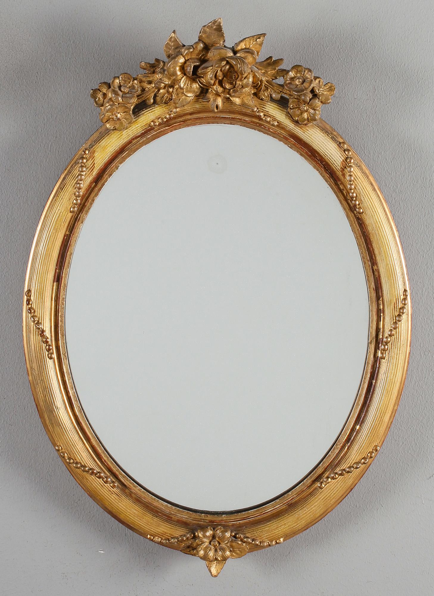 SPEGEL, gustaviansk stil, omkring år 1900.