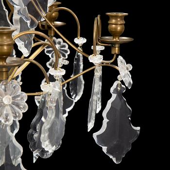 A Baroque style chandelier, second half of the 20th Century.