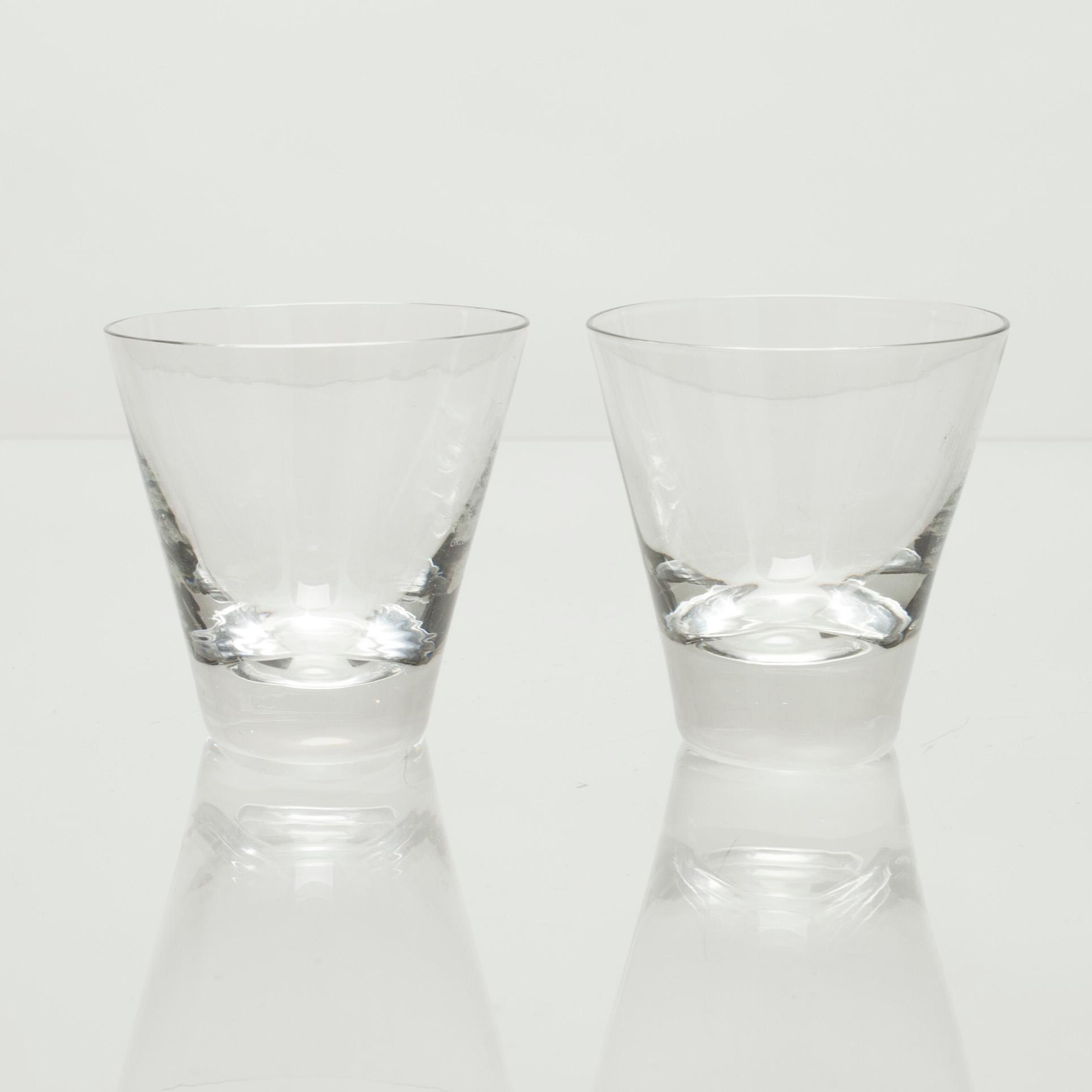 COCKTAILGLAS, 6 st, Tapio Wirkkala, Iittala, signerade TW. Modellen formgiven 1959.
