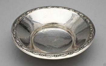 SKÅLFAT, silver, 1900-talets början. Total vikt ca 340 g.