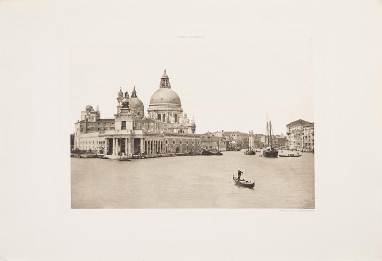 Photogravure plates from Venice.