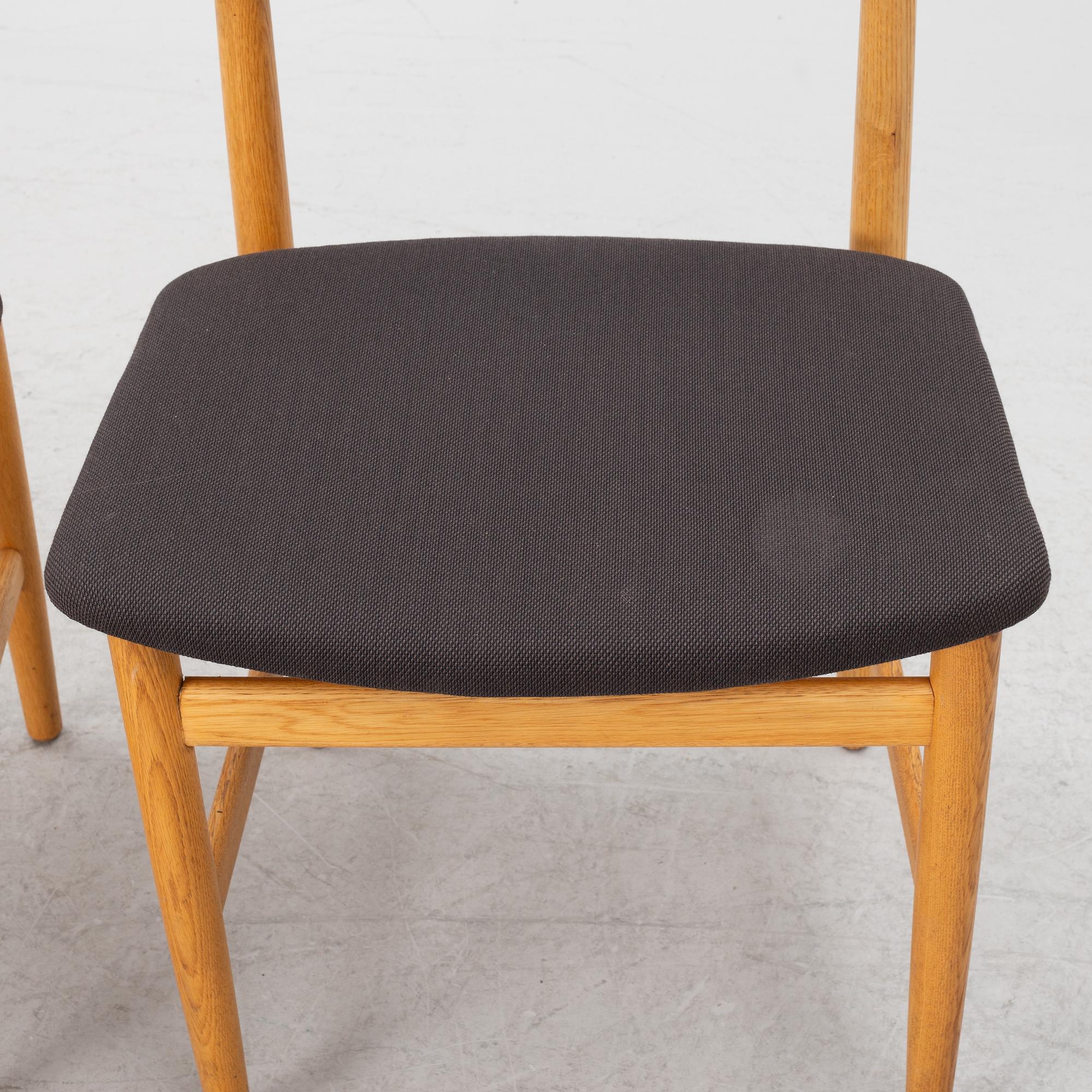 Børge Mogensen, five "Öresund" chairs, Denmark, second half of the 20th century.