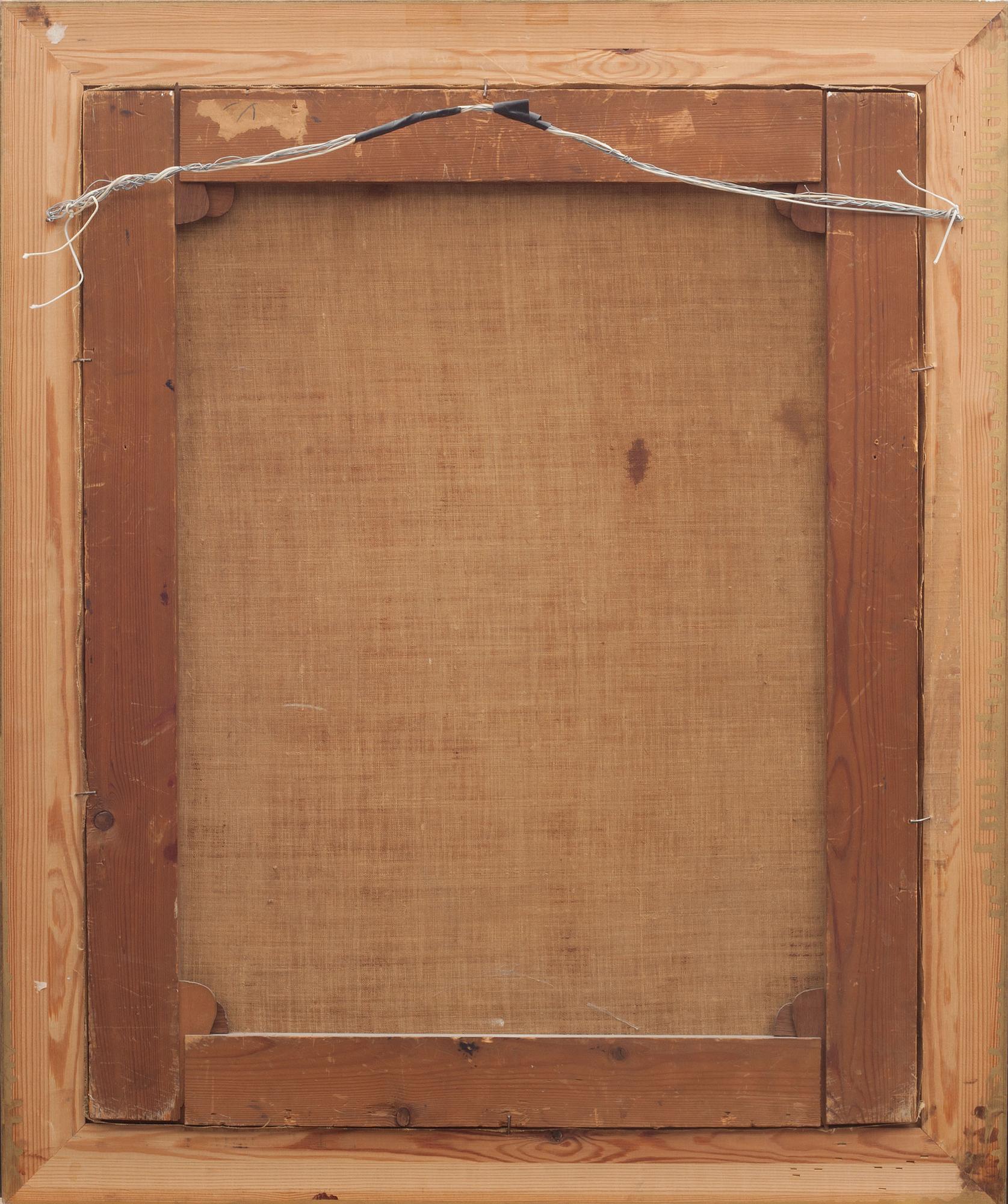 CARL THEODOR STAAF, olja på duk, signerad C. Staff.