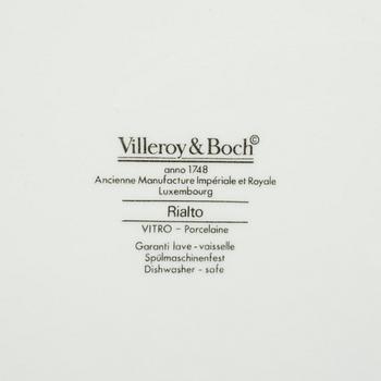 MATSERVIS, 58 delar, porslin, "Rialto", Villeroy & Boch, 1900-talets andra hälft.
