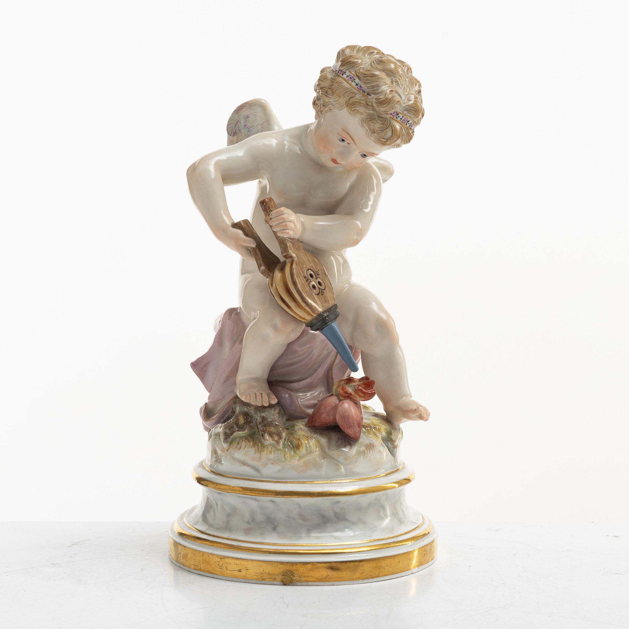 Meissen, Figurin, porslin, omkring år 1900.