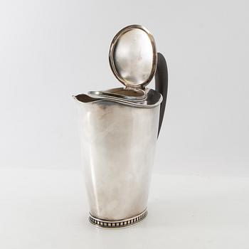 Sven-Arne Gillgren, kaffeservis, 3 delar, silver, GAB, Stockholm, 1960.