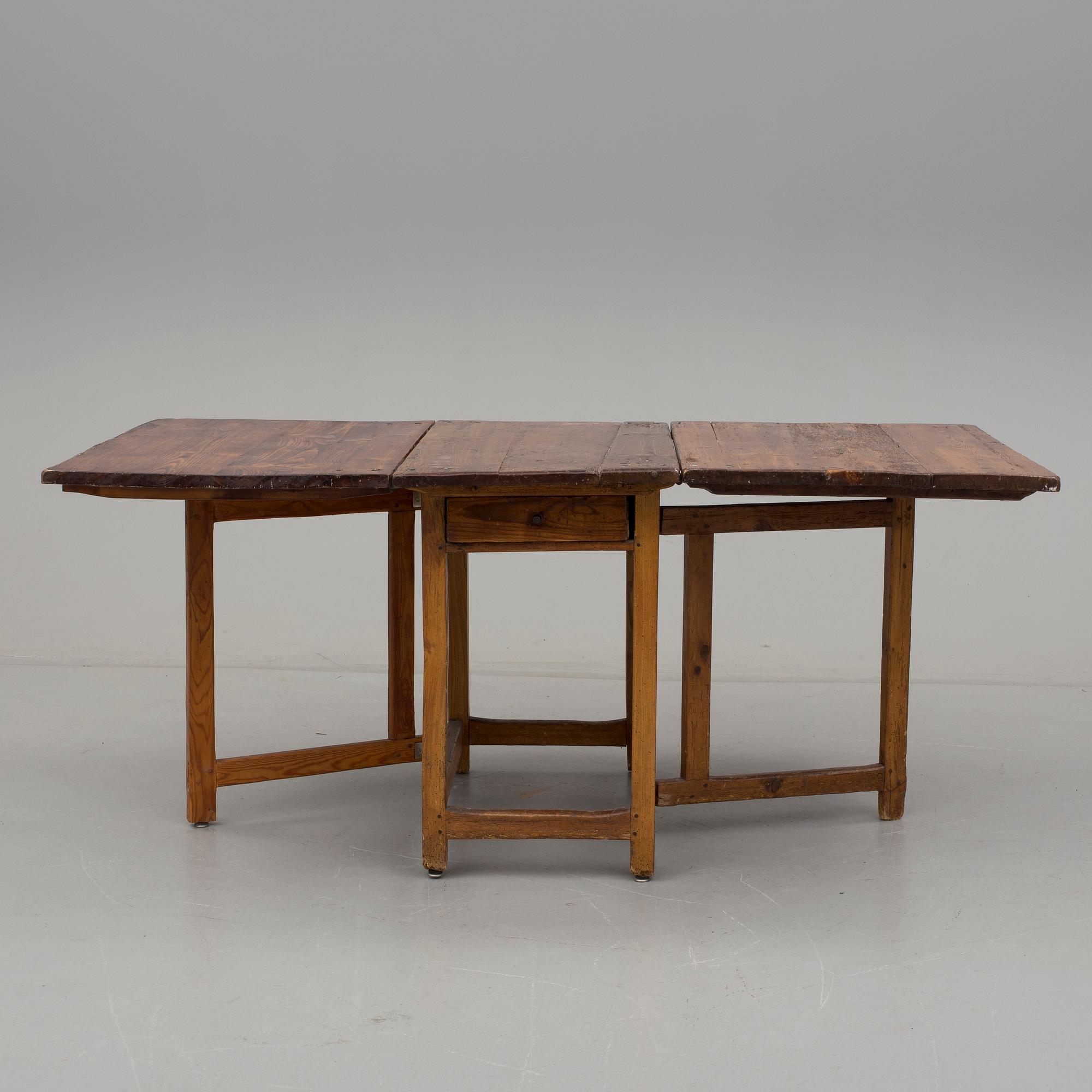 SLAGBORD, 1800-talets mitt.