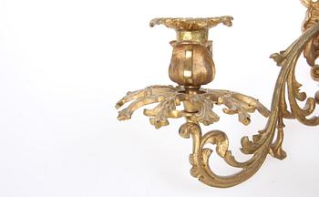 VÄGGLYSTRAR, ett par, oscarianska, 1800-talets slut.